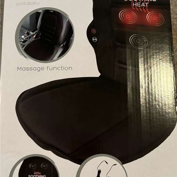 Visage Pro Style Heated Back Massager For Home & Auto - Picture 3 of 4